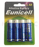 Hillflower 60 Piece AA LR6 LR06 AM-3 Card 0% Hg 1.5V Ultra Power Alkaline New Battery