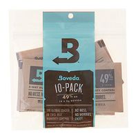 Boveda for Music/Food | 49% RH Humidity Control Pack | Size Small | 10-Count Resealable Bag