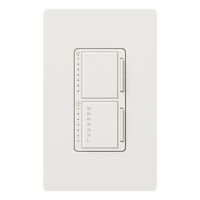 Lutron MA-L3T251-SW Maestro 300 Watt Single Pole Dimmer And Timer Switch, Snow