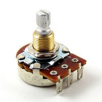 Bourns 250K Split Shaft Low Friction Audio Taper Potentiometer