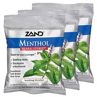 Zand HerbaLozenge Menthol | 3 Bags, 15 Lozenges