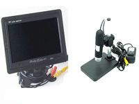 New Landing Av 1200x Microscope with 7 Inch LCD Monitor Electronic Lab Magnifer Camera Cam