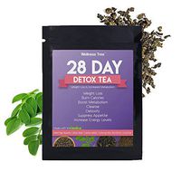 28 Day Detox Slimming Tea - Ultimate Teatox Detox Tea (28 Tea Bags). All Natural Cleanse for Weight Loss. Great Tasting Tea- Boosts Energy and Reduces Bloating