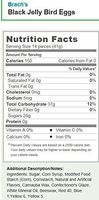 Brachs Black Jelly Bird Eggs, Pack of 3