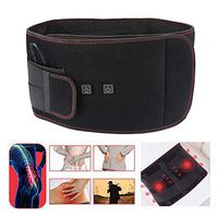 Waist Heating Pad Belt, Electric Heating Far Infrared Hot Compress Belly Warmer Band for Dysmenorrhea Pain Relief of Abdominal Stomach Lumbar Muscle Strain(L)