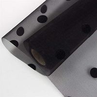 Polka Dot Mesh Paper, 4 Colors Multifunction Bouquet Paper Festive Bouquet Ballroom Decorative Paper 50 450CM 1 Volume (Color : #2)