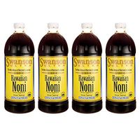 Swanson Hawaiian Noni Liquid 32 fl Ounce (1 qt) (946 ml) Liquid (4 Pack)