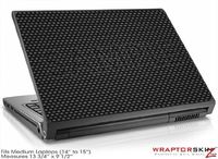Medium Laptop Skin - Carbon Fiber by WraptorSkinz
