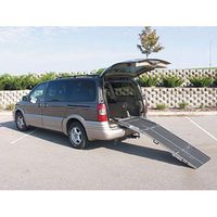 PVI Ramps Rear Door Van Multi-Folding Wheelchair Ramp, 7'L x 27"W - 36" (Folded Height)