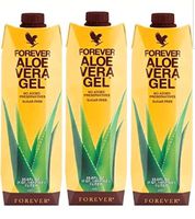 3 pack Aloe Vera Gel Drink immune system and Supports healthy digestion New
