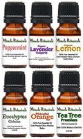 Miracle Botanicals Premium Essential Oil Intro Set - Set of (6) 100% Pure Therapeutic Grade Essential Oils - (6) 10ml