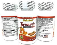 Salutari Turmeric with Bioperine 1510 mg 30 Capsules