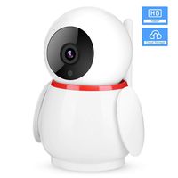 Wireless IP Camera, 1080P FHD WiFi Penguin-Shaped Home Security Camera with Cloud Storage/IR Cut/Enhanced Night Vision/Motion Detection/Two-Way Audio for Home Security(US Plug)
