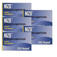 Melatonin MZS Sleep Disorder & Reversal of Macular Degeneration 60 Count (5 Pack - 300 Capsules)
