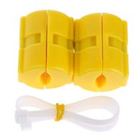 Fullfun Universal Economizer Magnetic Gas Fuel Power Saver for Car Truck Vehicle Reduce Emission 2 Pcs