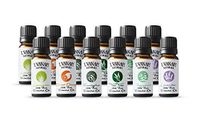 L'VANAH Naturals Aromatherapy Top Essential Oils 100% Pure & Therapeutic grade - Basic Sampler Gift Set & Premium Kit Lavender, Tea Tree, Eucalyptus, Lemongrass, Sweet Orange, And Peppermint (12 Pack)