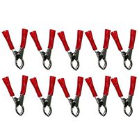 C&E CNE80353 3-Inch 30-Amp Battery Clamp, Red, 10-Pack