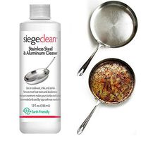 Stainless Steel Aluminum Cleaner Polish Metal 12oz Sink Pots Pans Utensils Shine