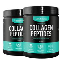 Hydrolyzed Collagen Peptides Protein Powder (Pack of 2) - Bovine Collagen Supplements - Kosher and Grass-Fed Beef - Non-GMO Keto & Paleo Friendly - Anti-Aging Proteins - Made in The USA [Unflavored]