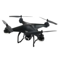 GPS FPV RC drone S20 live video and live home RTF Quadcopter 120° wide-angle 1080P HD WIFI camera - follow me, altitude, smart battery length control range (Black)