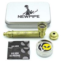 NEWPIPE Exclusive Design Mini Vanilla and Herb Grinder Set, Gift Wrap (Bronze)