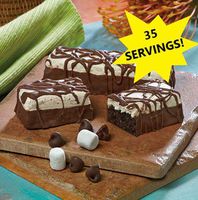 Diet Protein To Go Marshmallow Brownie Crisp Bar - 35 Servings (5 Boxes) - HIGH Protein - Low CARB