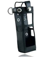 Boston Leather 5613RC-1 Custom Firefighter's Radio Holder for Motorola APX 7000 - Black