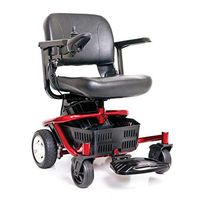 Golden Technologies LiteRider Envy GP162 Scooter Powered-Wheelchair GP162, 20-Inch Seat, Graphite