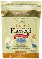 Spectrum Essentials Organic Ground Essential Flaxseed Supplement, 3 Count by Spectrum