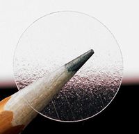 ChromaLabel 3/4 inch Round Clear Transparent Dot Stickers, 5000/Roll, Non-Perforated