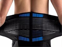 CFR Back Brace Stabilizing Lumbar Lower Support with Adjustable Neoprene Double Pull for Lifting Pain Relief Sciatica Therapy,M
