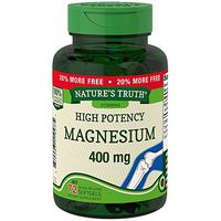 Nature's Truth Magnesium 400Mg Softgel, 72 Count