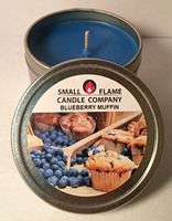 Small Flame Candle Company Blueberry Muffin Scented Soy Candle from