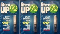 3-Pack LITE'N UP 90 Reusable Cigarette Filter