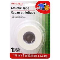 Assured Athletic Tape, 8-yd. Rolls