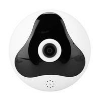 360 Degree IP Camera Panoramic Fish Eyes HD 1080P 2MP Surveillance Camera with IR Night Vision/2-way Audio/Motion Detection 128G TF Card for Home/Office(US-Plug)(US Plug)