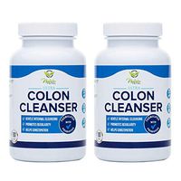 Colon Cleanser & Detox for Weight Loss Boost & Energy 100% Natural - Ultra Colon Cleanser with Probiotics - Effective Natural Colon Cleanse Detox Helps with Constipation (2-Bottles)