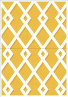 Entertaining with Caspari Trellis Assorted Blank Notecards, Box of 8