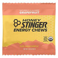 Honey Stinger Organic Energy Chews, Grapefruit, Sports Nutrition, 1.8 Ounce (Pack of 12)