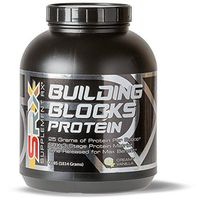 Supplement Rx (SRX) - Building Blocks Protein Creamy Vanilla 4lbs, Whey Protein Concentrate, Whey Protein Isolate, Egg White Protein Powder, Weight Loss, Gluten Free, BCAA, L-Arginine, Protein Shake