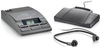Philips LFH0720/52 Transcription Kit; Includes: Desktop 720 Analog Mini Cassette Transcription System, Earphones, Foot Control and Power Supply