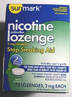 Sunmark Sunmark Nicotine Polocrilex Lozenge, Mint 72 each 2 mg by Sunmark