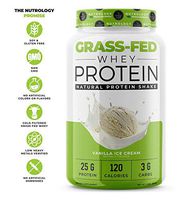 Grass Fed Whey Protein - Non GMO - Cold Processed - Vanilla Protein Powder - 2lbs.