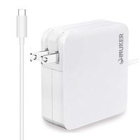 87W USB-C Power Adapter Charger, QINUKER PD Power Delivery Compatible with MacBook Pro Air 12 13 15 inch and Other Laptops or Type C Phones