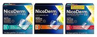 Nicoderm CQ Step 1, Step 2 & Step 3 (14 Clear Patches in each Step) For the Committed Quitters by Nicoderm