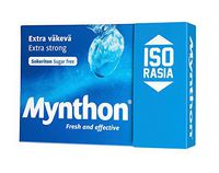 2 Boxes X 85g of Mynthon Extra Väkevä (Extra Strong) - Fresh & Effective - Sugar Free - Pastilles - Lozenges - Dragees - Drops - Candy - Sweets