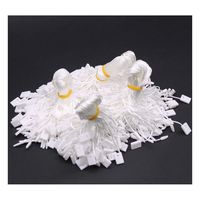7" 1000 Pcs Hang Tag Nylon White String Snap Lock Pin Loop Fastener Hook Ties White Hang Tag String with Push Locker String Snap Lock White Tag Strings