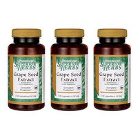 Swanson Grape Seed Extract (Standardized) 50 Milligrams 120 Capsules (3 Pack)