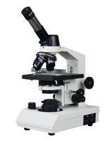 Radical 40-1500x Professional High Power Medical Vet Student Biology Microscope w 3D Stage, Abbe Condenser, Variable Battery LED Illumination SEMI PLAN Objectives Slides