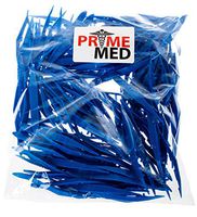 Bulk Priced Plastic Blue Forceps (Tapered Tweezers) from PrimeMed (50 Pack)